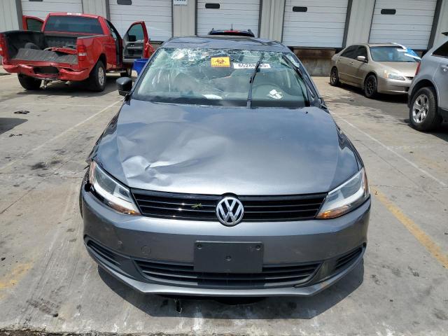 3VW2K7AJ7EM255989 - 2014 VOLKSWAGEN JETTA BASE CHARCOAL photo 5