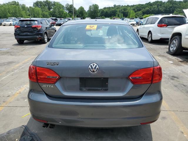 3VW2K7AJ7EM255989 - 2014 VOLKSWAGEN JETTA BASE CHARCOAL photo 6