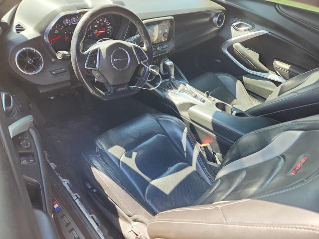 1G1FH1R76K0106070 - 2019 CHEVROLET CAMARO SS ვერცხლისფერი ფოტო 8