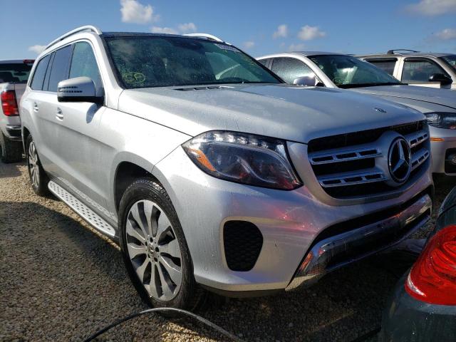 4JGDF6EE6KB227963 - 2019 MERCEDES-BENZ GLS 450 4MATIC SILVER photo 1