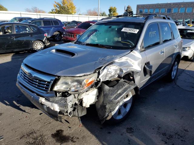 JF2SH666X9H757813 - 2009 SUBARU FORESTER 2.5XT LIMITED GRAY photo 2