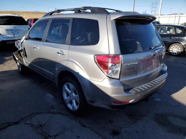 JF2SH666X9H757813 - 2009 SUBARU FORESTER 2.5XT LIMITED GRAY photo 3