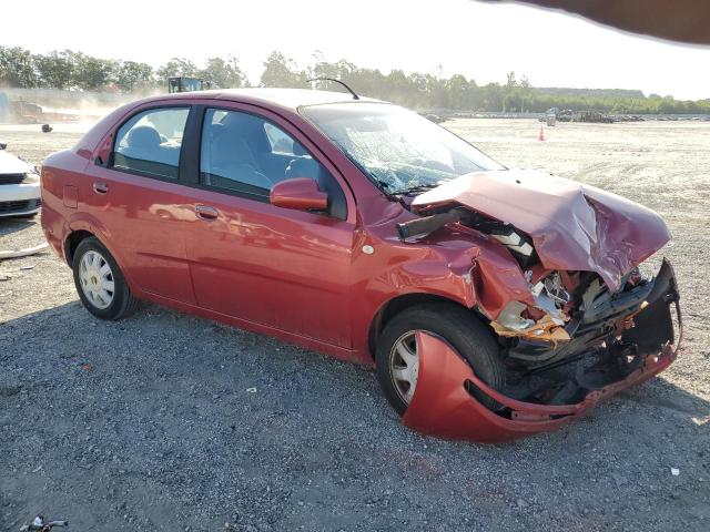 KL1TG52665B406763 - 2005 CHEVROLET AVEO LT 勃艮第红 照片 4