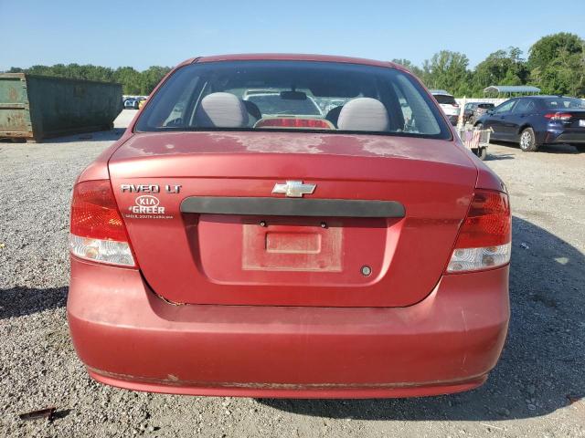 KL1TG52665B406763 - 2005 CHEVROLET AVEO LT 勃艮第红 照片 6