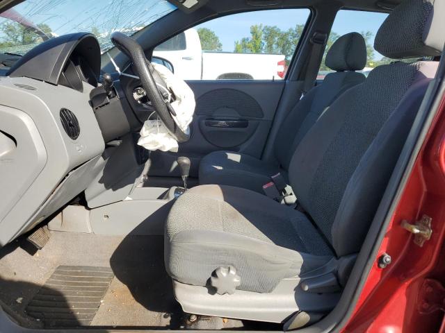 KL1TG52665B406763 - 2005 CHEVROLET AVEO LT 勃艮第红 照片 7