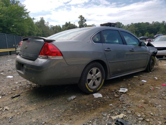 2G1WT57NX91149882 - 2009 CHEVROLET IMPALA 1LT GRAY photo 3