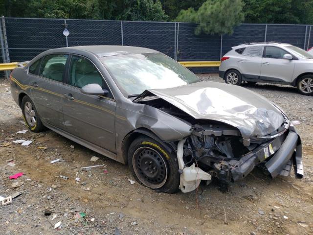 2G1WT57NX91149882 - 2009 CHEVROLET IMPALA 1LT GRAY photo 4