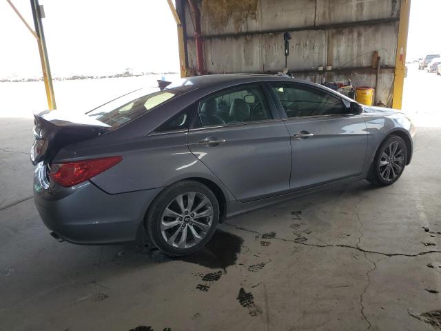 5NPEC4AB7CH353024 - 2012 HYUNDAI SONATA SE GRAY photo 3