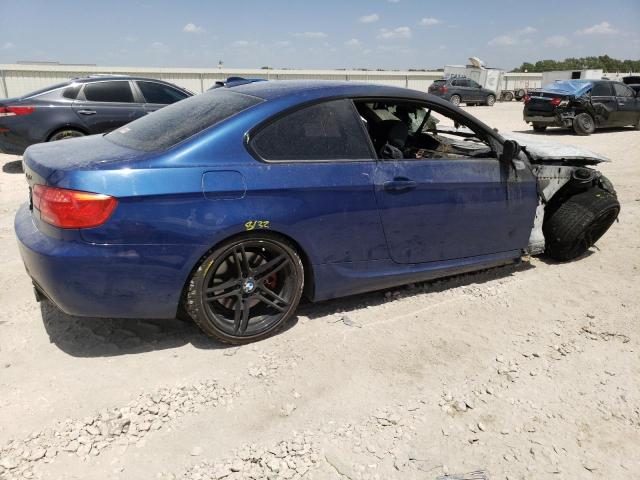 WBAKG1C58CE839951 - 2012 BMW 335 I SULEV BLUE photo 3