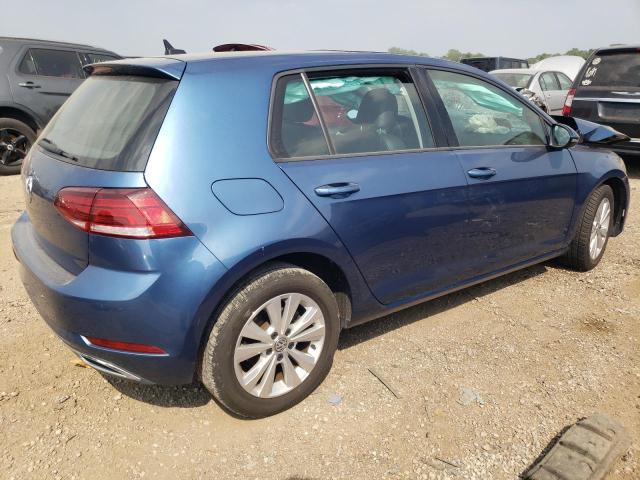 3VWG57AU7MM001219 - 2021 VOLKSWAGEN GOLF BLUE photo 3