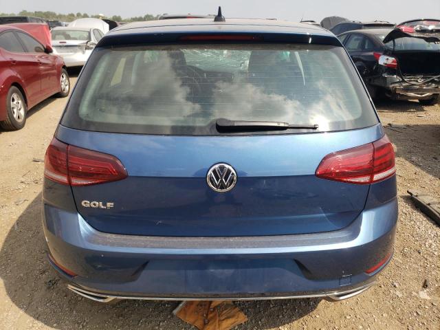 3VWG57AU7MM001219 - 2021 VOLKSWAGEN GOLF BLUE photo 6