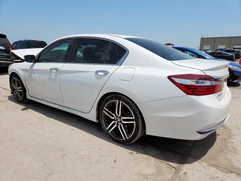 1HGCR2F57GA191844 - 2016 HONDA ACCORD SPORT Weiß Foto 2