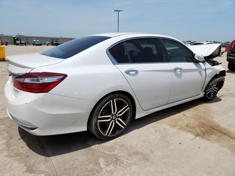 1HGCR2F57GA191844 - 2016 HONDA ACCORD SPORT Weiß Foto 3