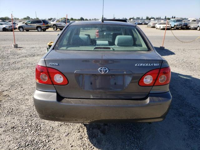 1NXBR32E98Z979218 - 2008 TOYOTA COROLLA CE GRAY photo 6
