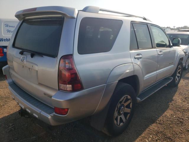 JTEBT17R648009475 - 2004 TOYOTA 4RUNNER LIMITED SILVER photo 3