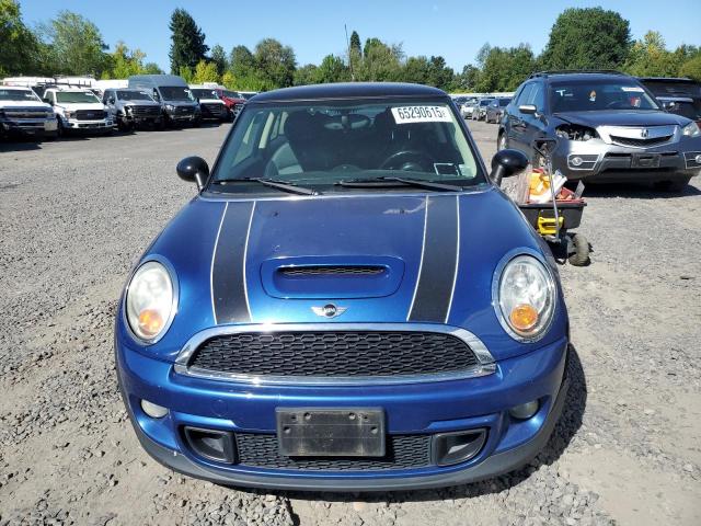 WMWSV3C58CT387710 - 2012 MINI COOPER S BLUE photo 5