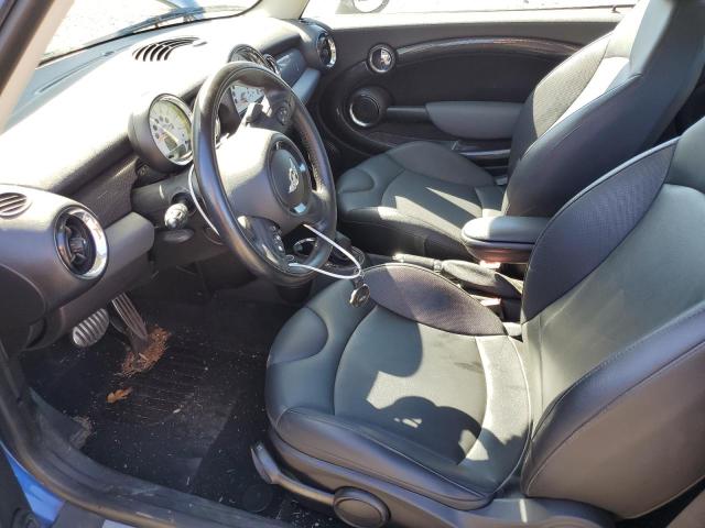WMWSV3C58CT387710 - 2012 MINI COOPER S BLUE photo 7