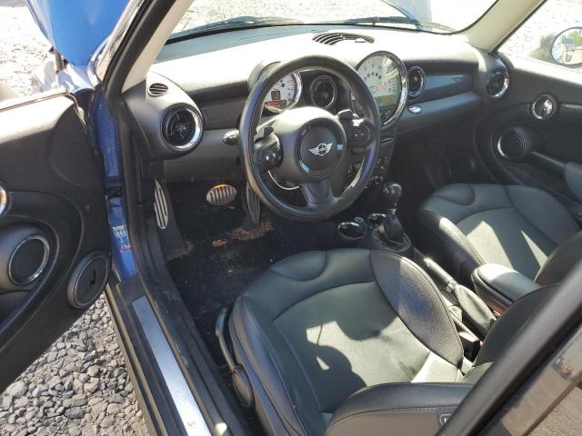 WMWSV3C58CT387710 - 2012 MINI COOPER S BLUE photo 8