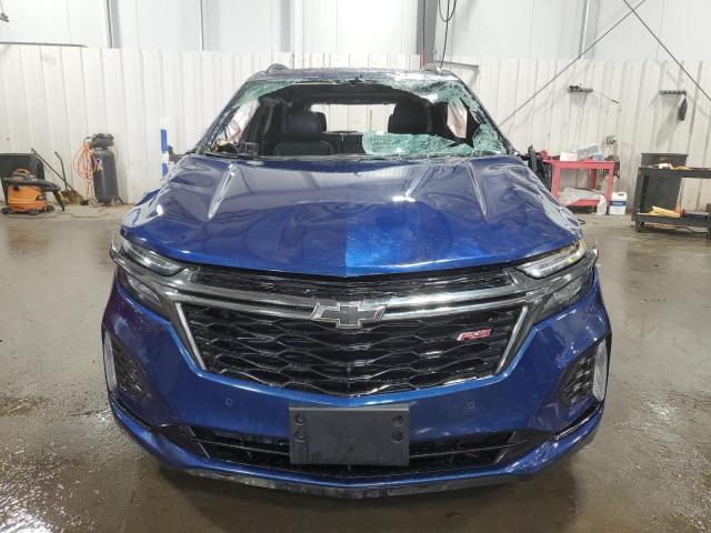 3GNAXWEG6PS146180 - 2023 CHEVROLET EQUINOX RS BLUE photo 5