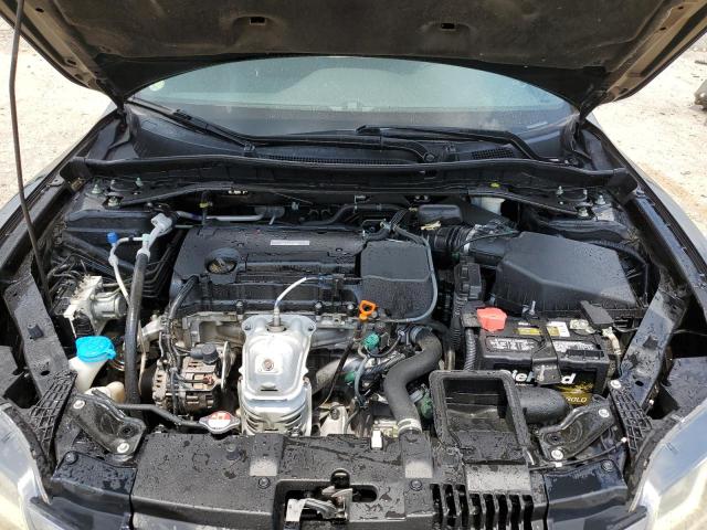 1HGCT1B80GA003550 - 2016 HONDA ACCORD EXL BLACK photo 11