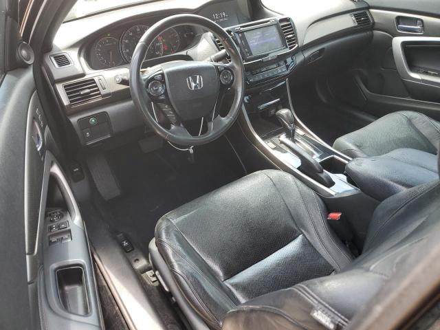 1HGCT1B80GA003550 - 2016 HONDA ACCORD EXL BLACK photo 8