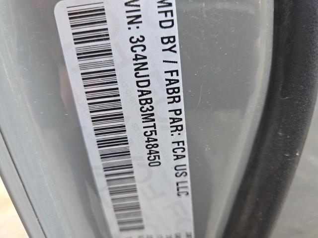 3C4NJDAB3MT548450 - 2021 JEEP COMPASS SPORT 灰色 照片 13