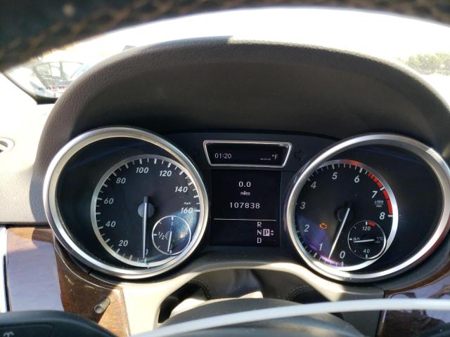 4JGDA5HB6CA019891 - 2012 MERCEDES-BENZ ML 350 4MATIC CHARCOAL photo 9