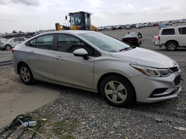 1G1BC5SM1H7162938 - 2017 CHEVROLET CRUZE LS SILVER photo 4