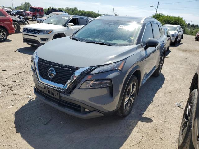 5N1AT3CB3MC836881 - 2021 NISSAN ROGUE SL GRAY photo 1