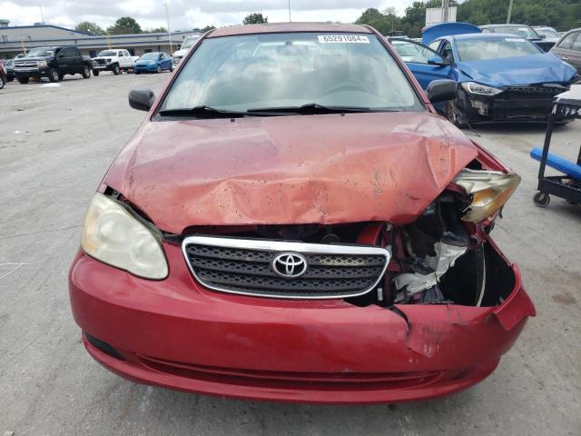 2T1BR32E27C818421 - 2007 TOYOTA COROLLA CE RED photo 5