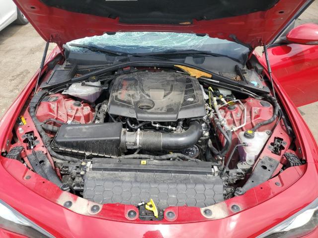 ZARFANBN2K7605831 - 2019 ALFA ROMEO GIULIA TI RED photo 11