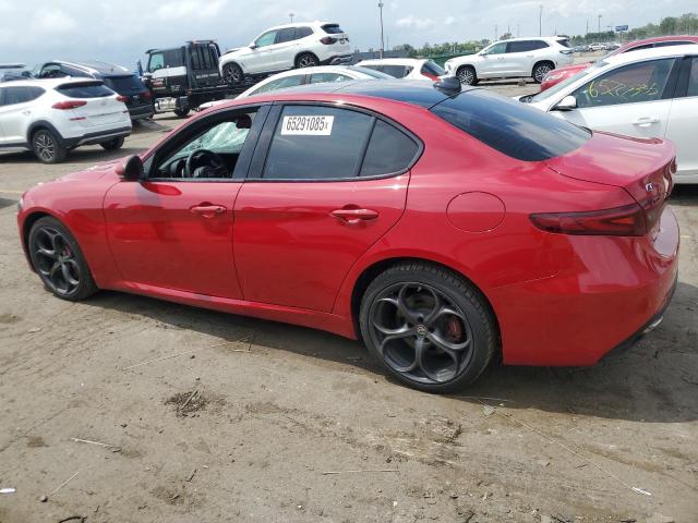 ZARFANBN2K7605831 - 2019 ALFA ROMEO GIULIA TI RED photo 2