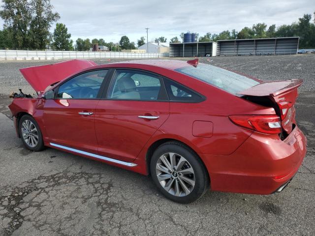 5NPE34AF3HH554834 - 2017 HYUNDAI SONATA SPORT RED photo 2