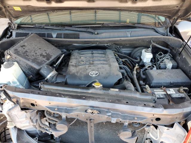 5TFUW5F17DX279795 - 2013 TOYOTA TUNDRA DOUBLE CAB SR5 GRAY photo 11