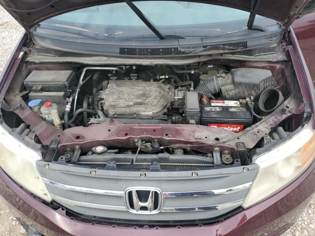 5FNRL5H49DB030169 - 2013 HONDA ODYSSEY EX Bordeaux photo 12