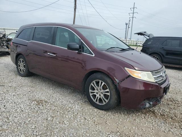 5FNRL5H49DB030169 - 2013 HONDA ODYSSEY EX Bordeaux photo 4