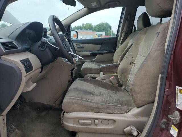 5FNRL5H49DB030169 - 2013 HONDA ODYSSEY EX Bordeaux photo 7