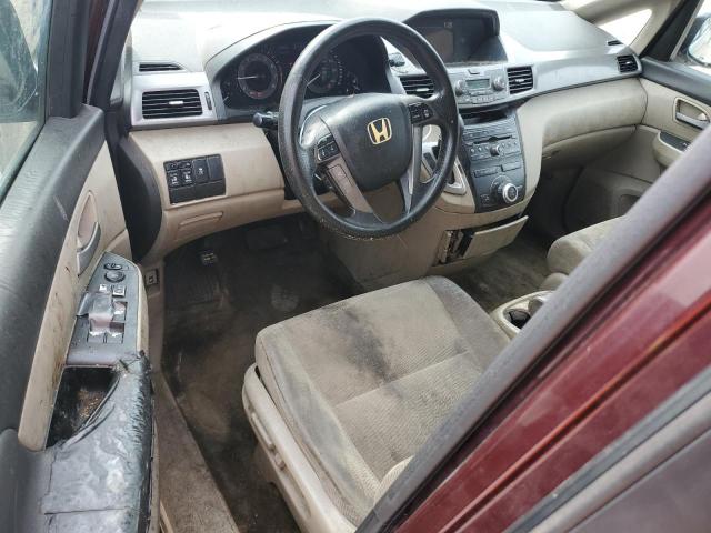 5FNRL5H49DB030169 - 2013 HONDA ODYSSEY EX Bordeaux photo 8