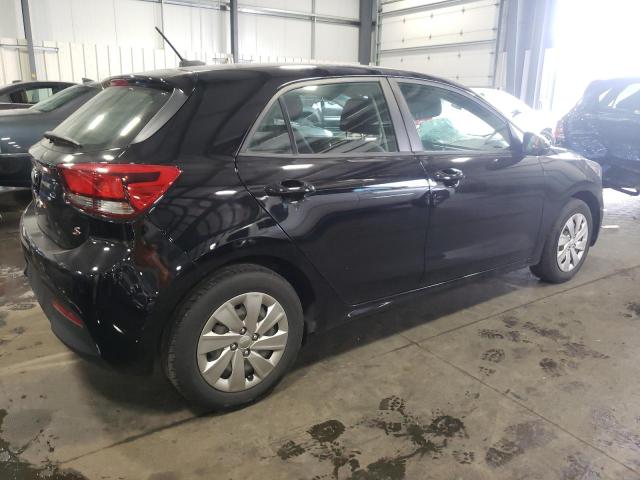 3KPA25AB4JE119559 - 2018 KIA RIO LX BLACK photo 3