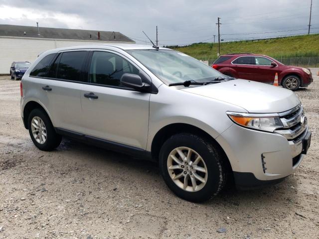 2FMDK3GC5EBB53536 - 2014 FORD EDGE SE SILVER photo 4