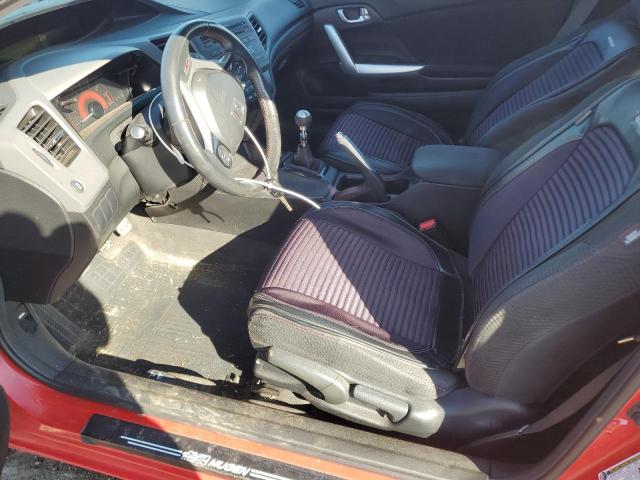 2HGFG4A53CH709241 - 2012 HONDA CIVIC SI RED photo 7