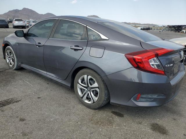 19XFC2F52JE011896 - 2018 HONDA CIVIC LX GRAY photo 2