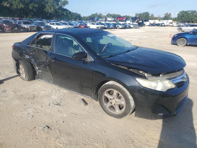 4T4BF1FK1DR277228 - 2013 TOYOTA CAMRY L BLACK photo 4