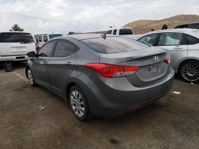 5NPDH4AE3CH148906 - 2012 HYUNDAI ELANTRA GLS SILVER photo 2