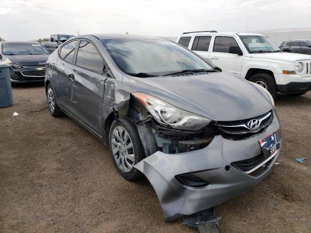 5NPDH4AE3CH148906 - 2012 HYUNDAI ELANTRA GLS SILVER photo 4