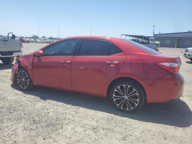 2T1BURHE2FC361388 - 2015 TOYOTA COROLLA L RED photo 2