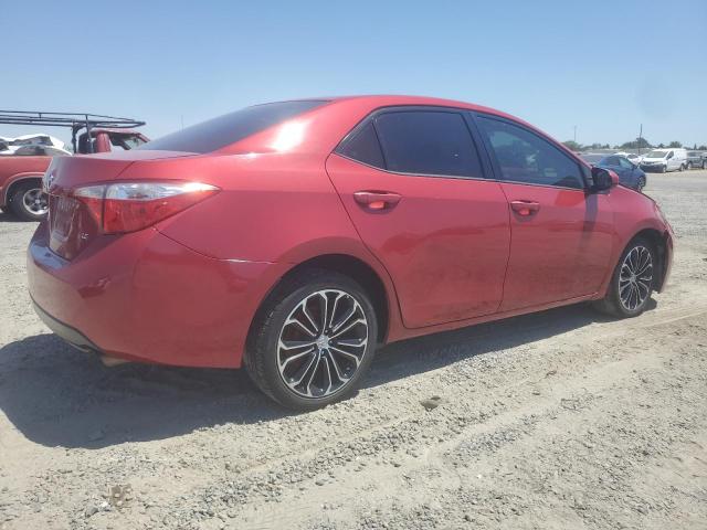 2T1BURHE2FC361388 - 2015 TOYOTA COROLLA L RED photo 3