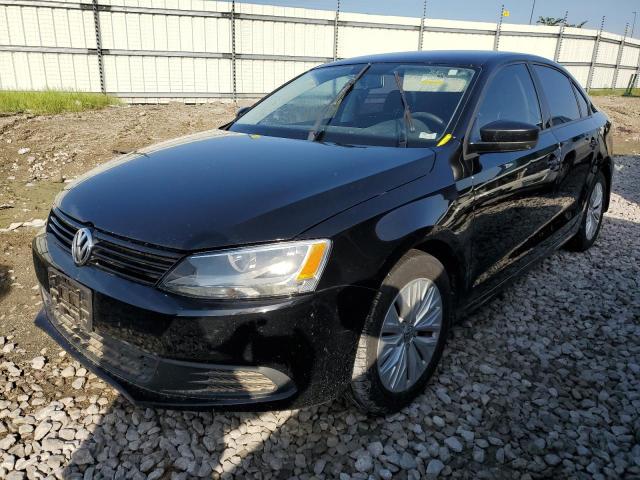 3VW2K7AJ6DM228796 - 2013 VOLKSWAGEN JETTA BASE BLACK photo 1