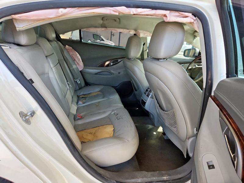 1G4GE5GDXBF380708 - 2011 BUICK LACROSSE CXS WHITE photo 10