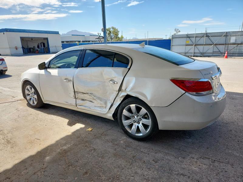 1G4GE5GDXBF380708 - 2011 BUICK LACROSSE CXS WHITE photo 2